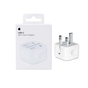 شارژر/اداپتور سه پین اپل new pack 20w